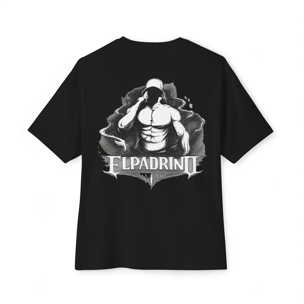 Boxy Tee — 'El Padrino' Muscle Mugshot Graphic Shirt