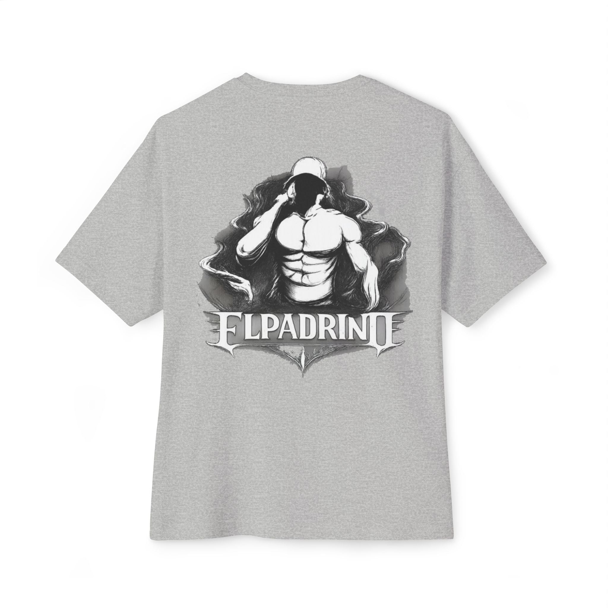 Boxy Tee — 'El Padrino' Muscle Mugshot Graphic Shirt