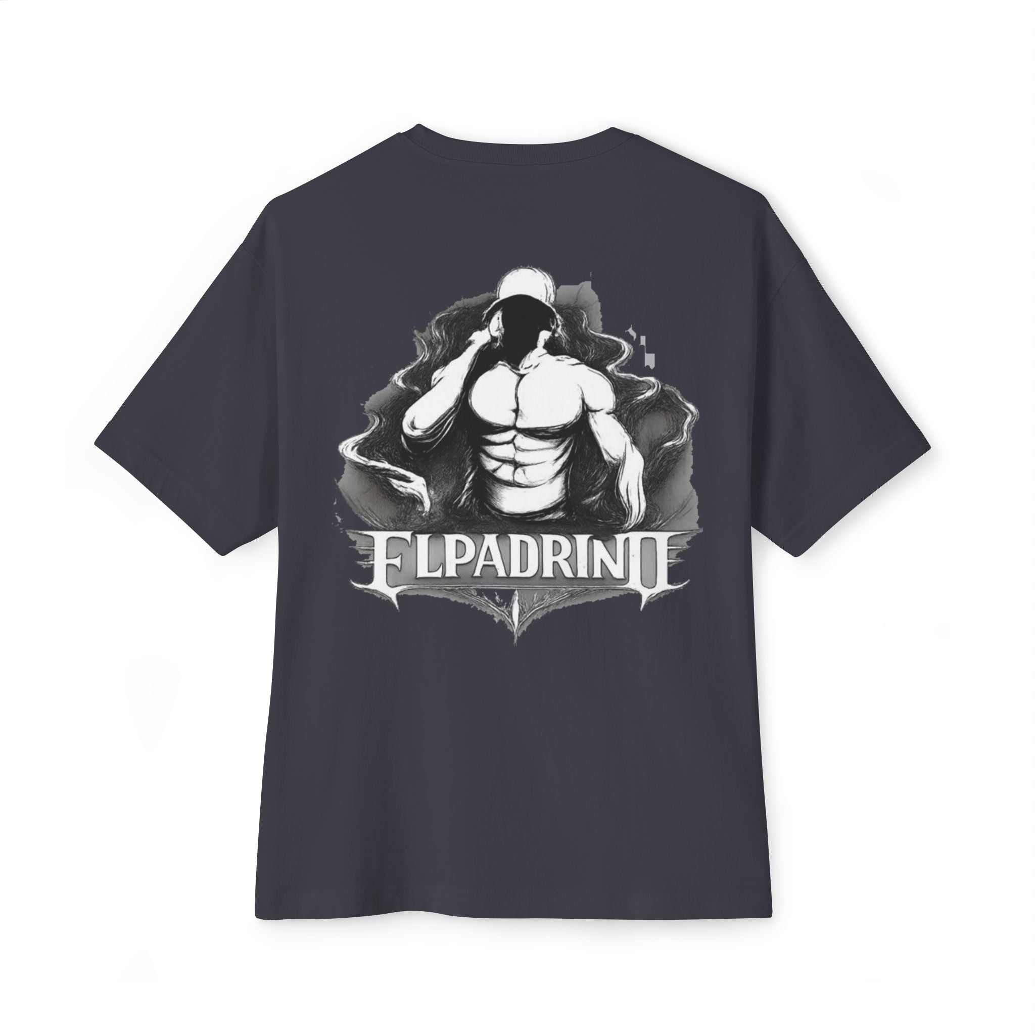 Boxy Tee — 'El Padrino' Muscle Mugshot Graphic Shirt