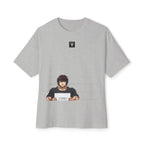 Boxy Tee — 'El Padrino' Muscle Mugshot Graphic Shirt