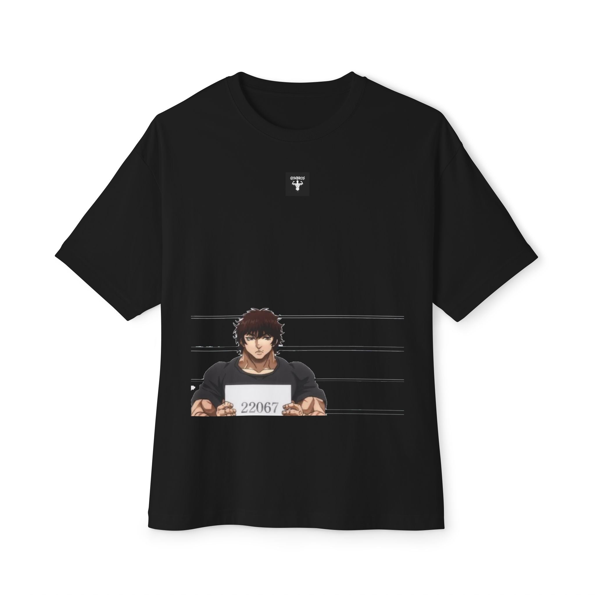 Boxy Tee — 'El Padrino' Muscle Mugshot Graphic Shirt